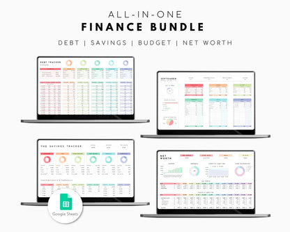 Personal Finance Bundle Spreadsheet