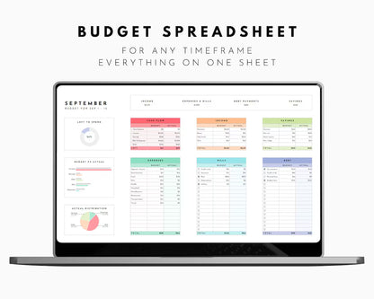 Personal Finance Bundle Spreadsheet