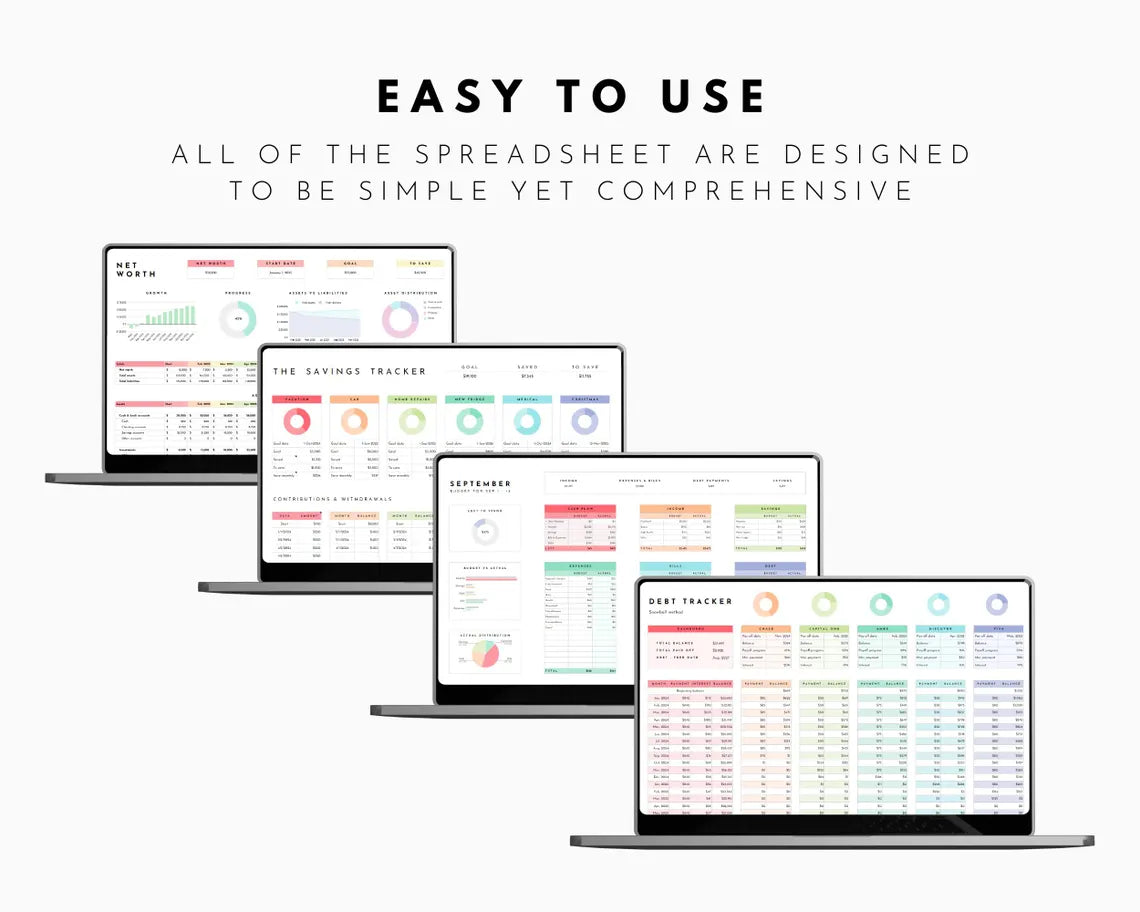 Personal Finance Bundle Spreadsheet